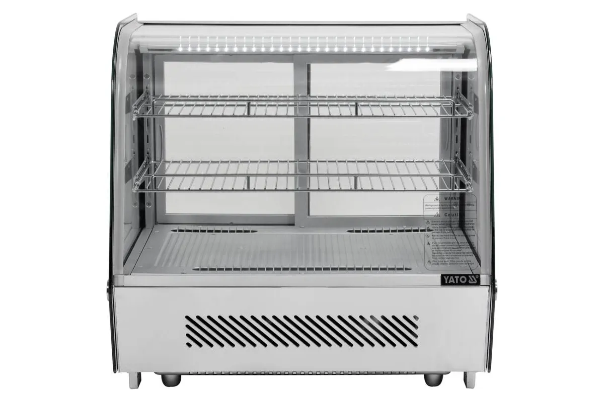 Witryna chłodnicza 120l 68x56x66 srebrna Yato YG-05025