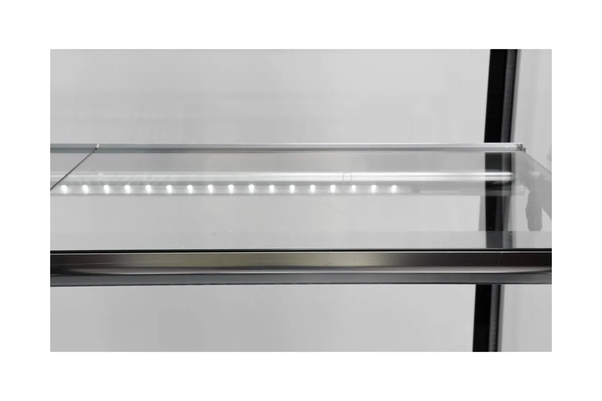 Witryna chłodnicza 400l 90x80x144 czarna Yato YG-05045