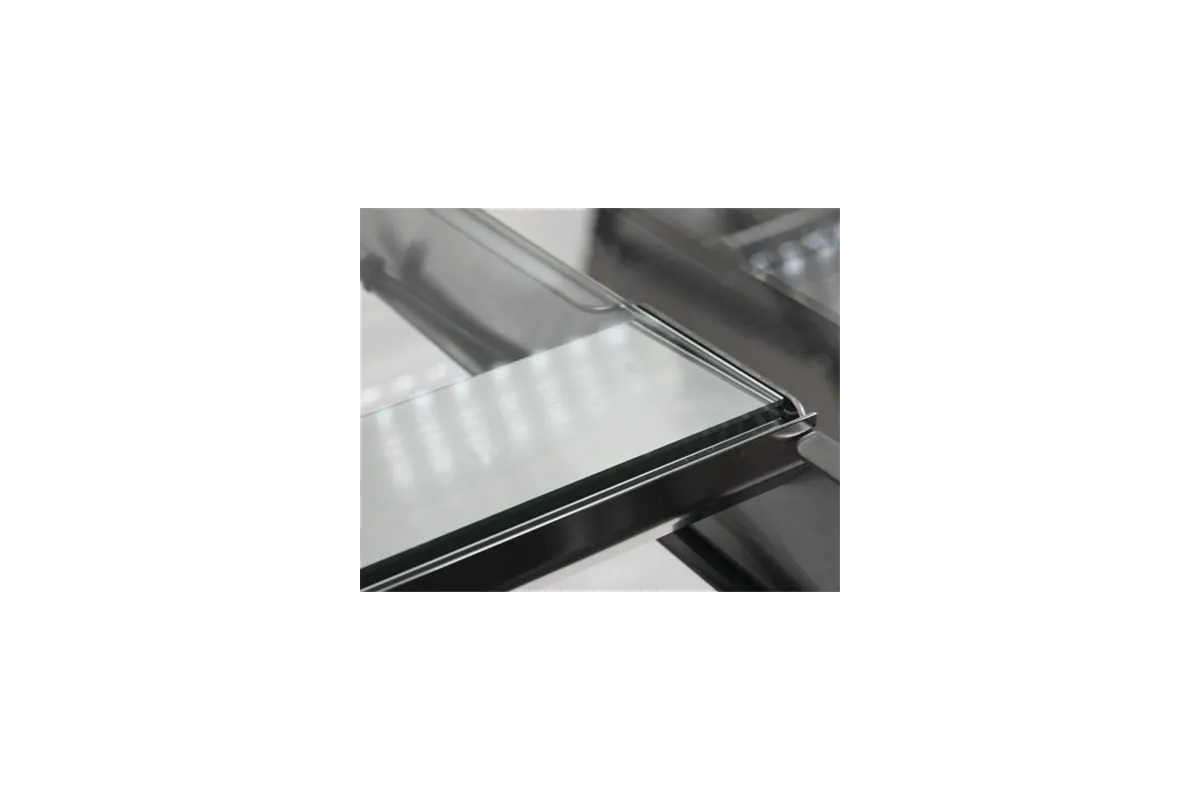 Witryna chłodnicza 400l 90x80x144 czarna Yato YG-05045