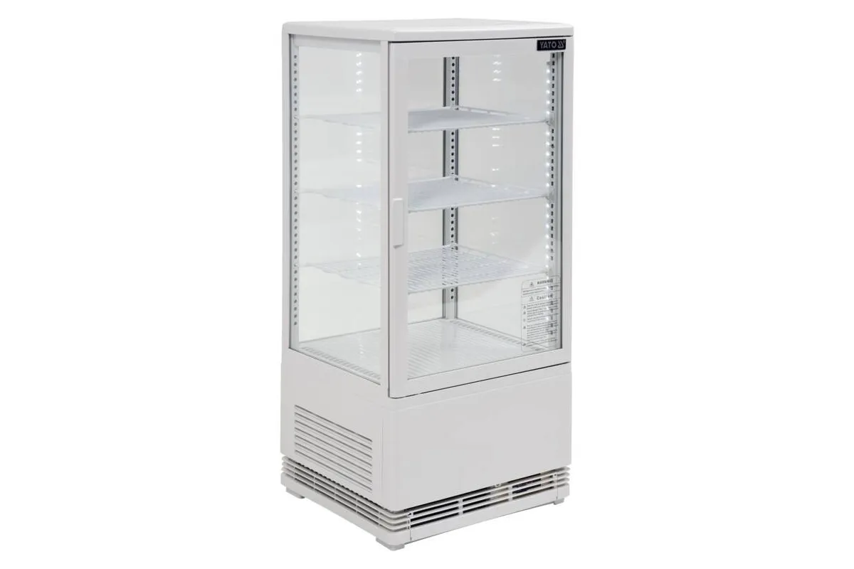 Witryna chłodnicza 78l 42x38x96 biała Yato YG-05055
