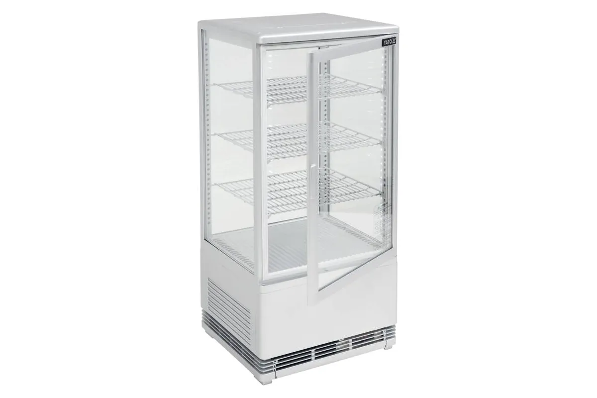 Witryna chłodnicza 78l 42x38x96 biała Yato YG-05055