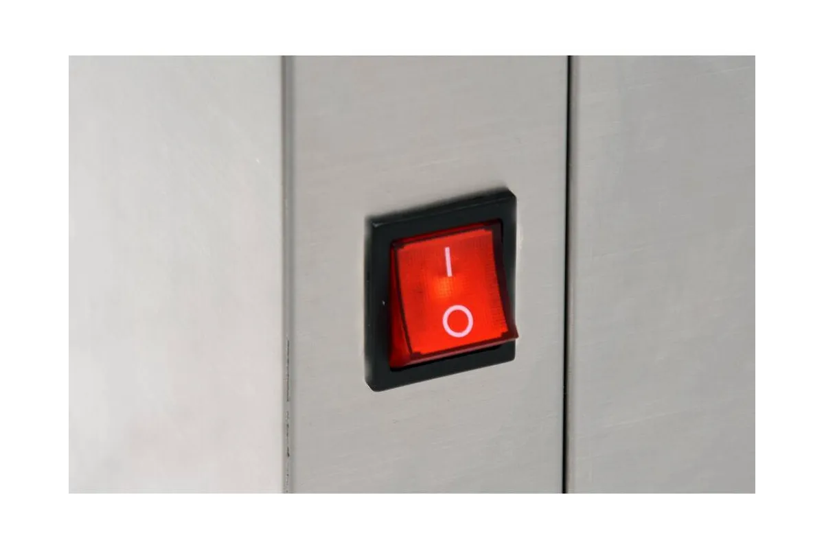 Witryna chłodnicza 400l 65x65x190 czarna Yato YG-05068