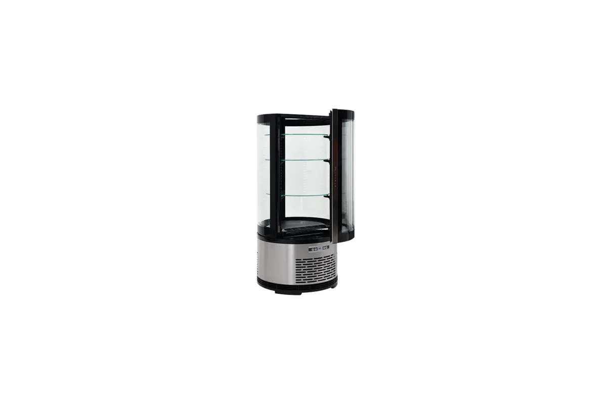 Witryna chłodnicza 100l 48x48x103 czarna Yato YG-05094