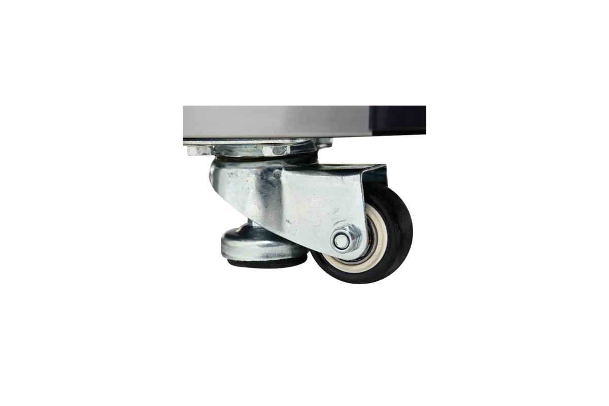 Witryna chłodnicza 400l 68x68x175 czarna Yato YG-05098