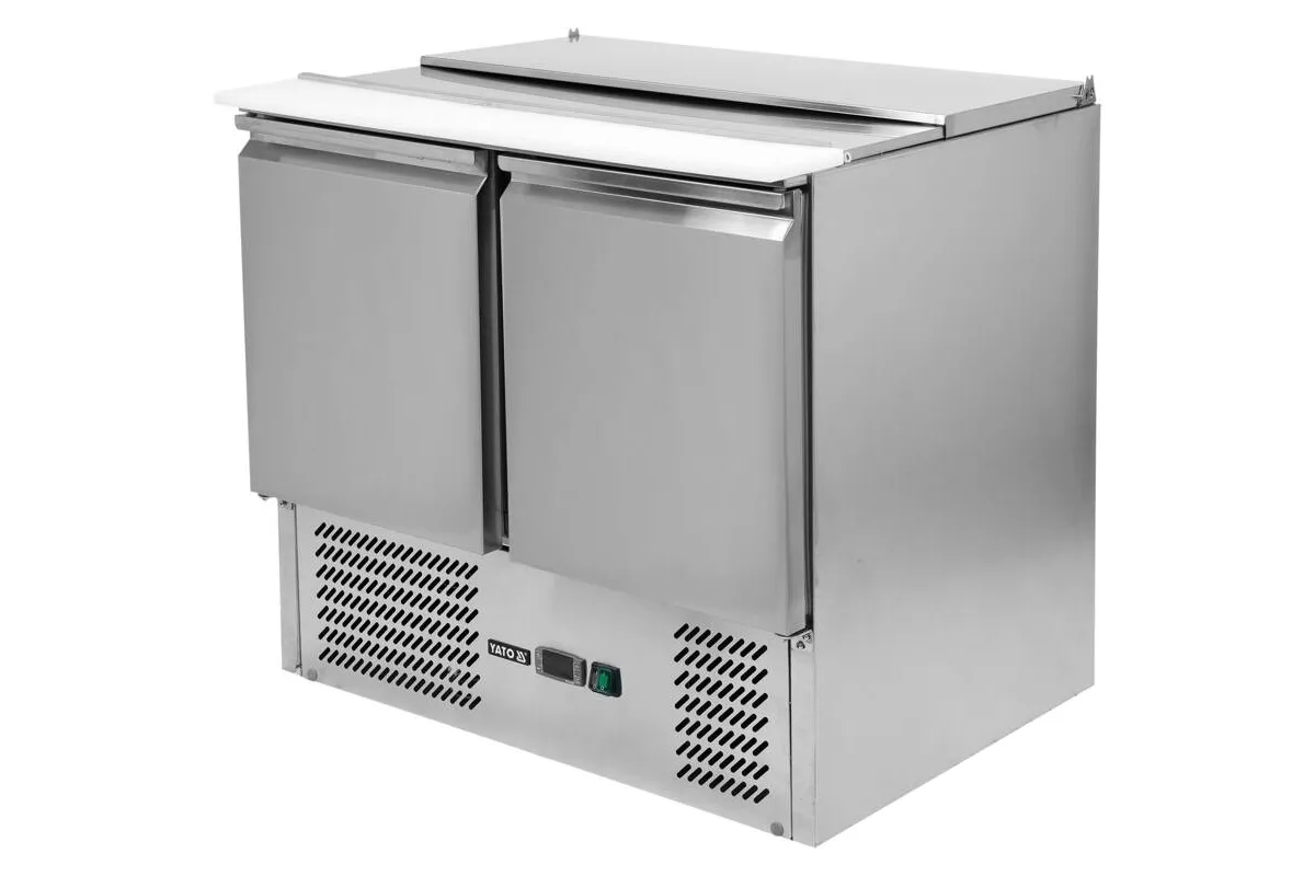 Stół chłodniczy 2-drzwiowy z pokrywą Yato YG-05262