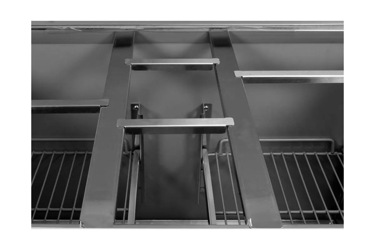 Stół chłodniczy 2-drzwiowy z pokrywą Yato YG-05262