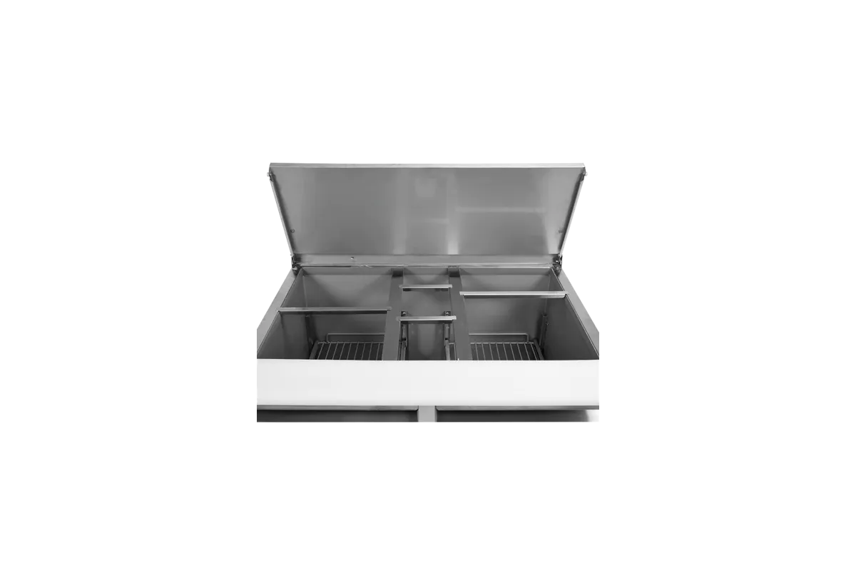 Stół chłodniczy 2-drzwiowy z pokrywą Yato YG-05262