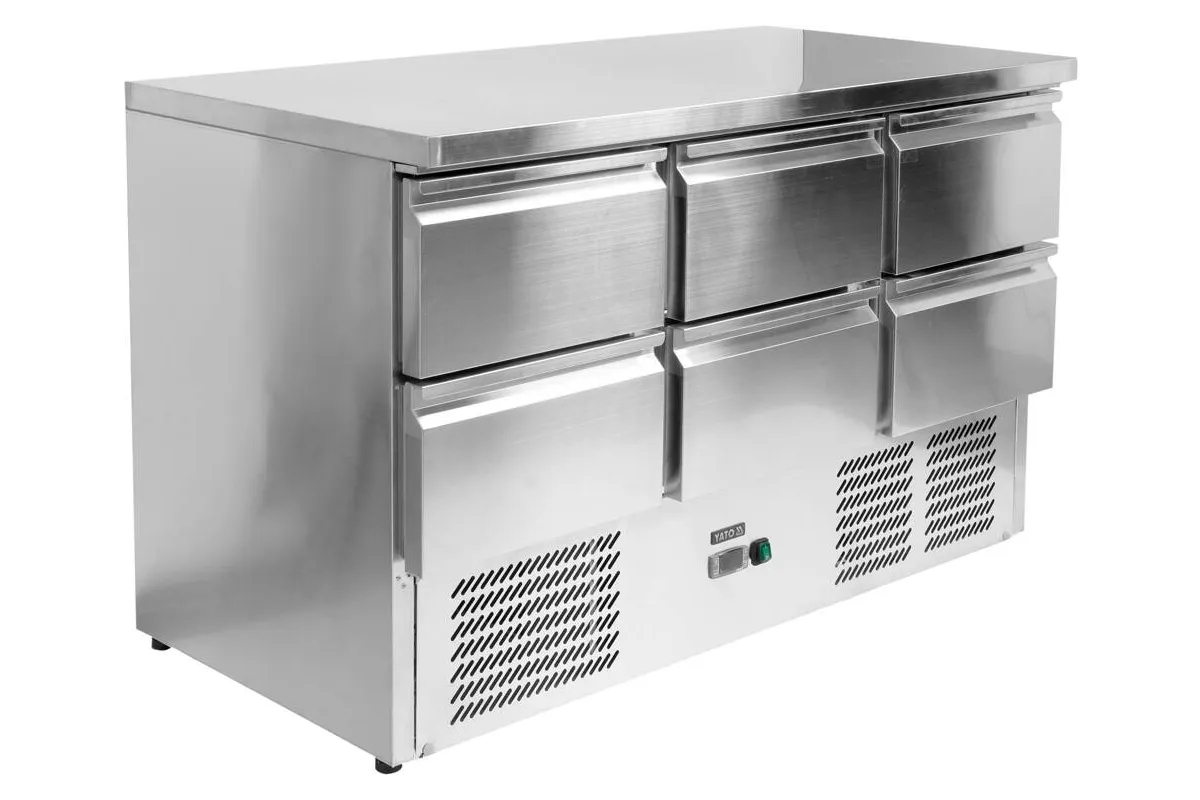 Stół chłodniczy z 6 szufladami - linia 700 Yato YG-05281