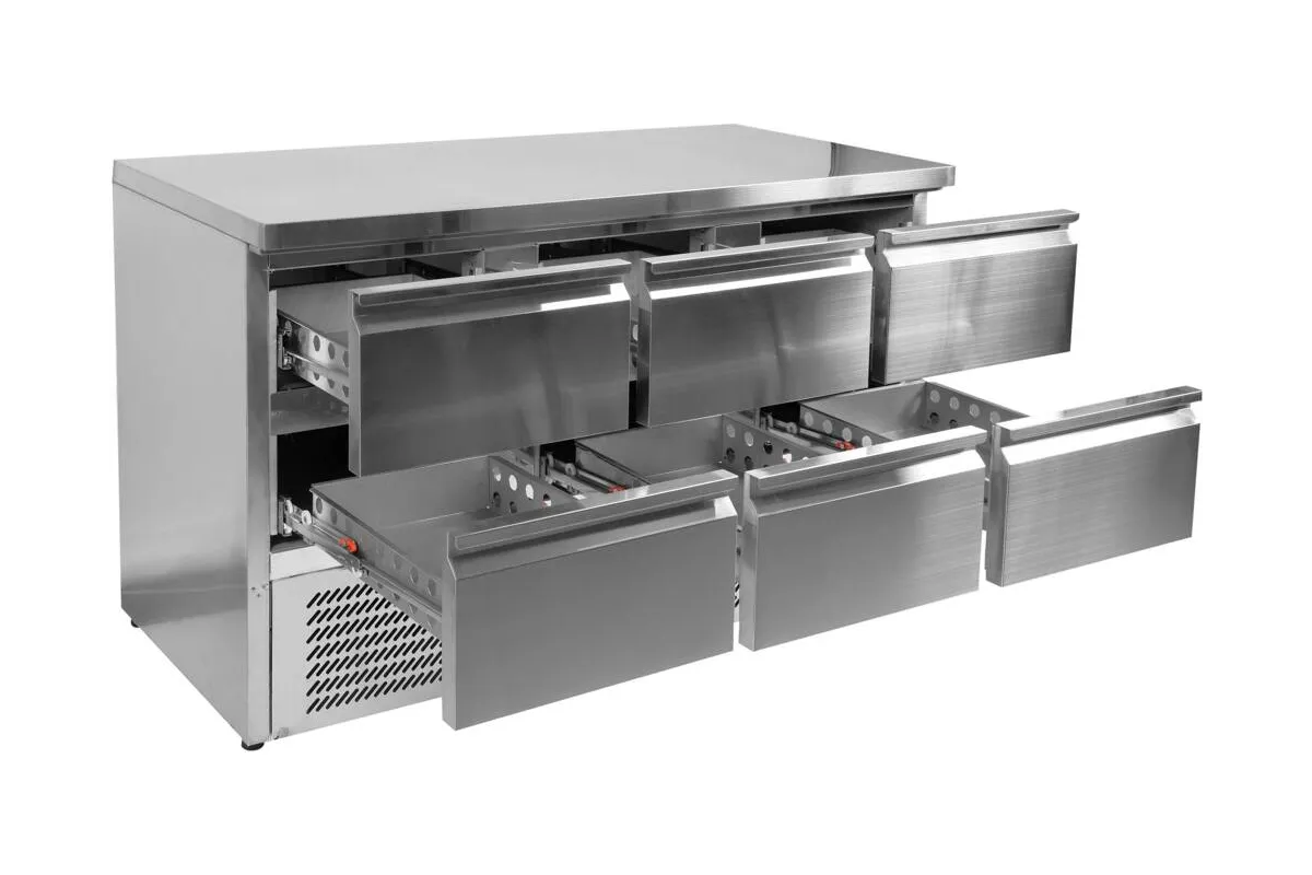 Stół chłodniczy z 6 szufladami - linia 700 Yato YG-05281