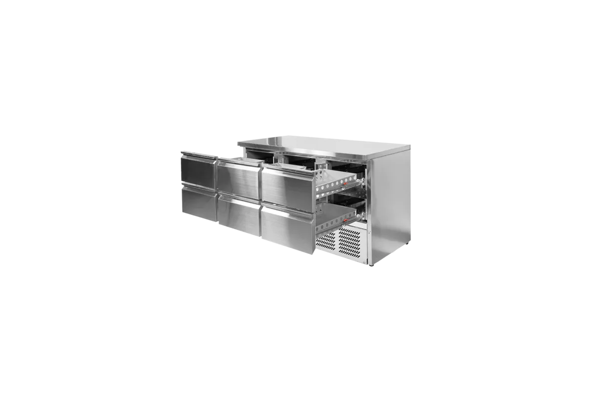 Stół chłodniczy z 6 szufladami - linia 700 Yato YG-05281