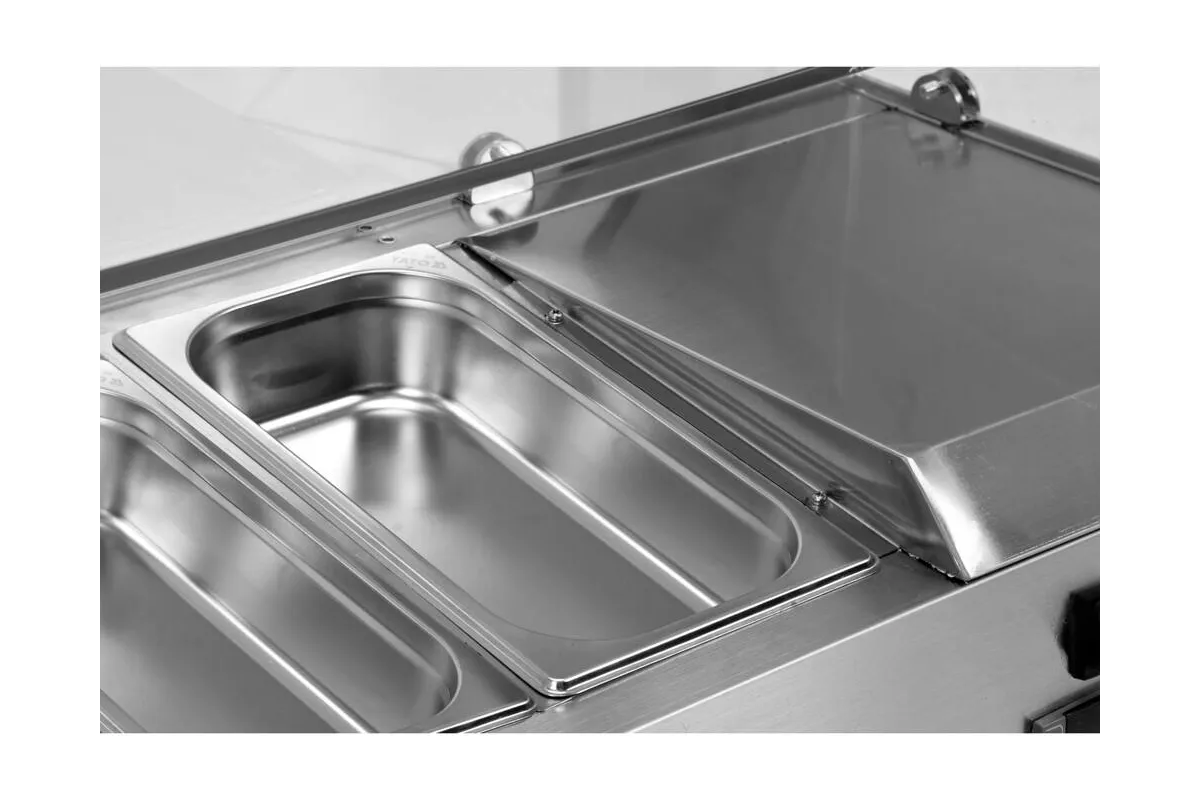 Witryna chłodnicza nadstawna 7x1/3 gn Yato YG-05331