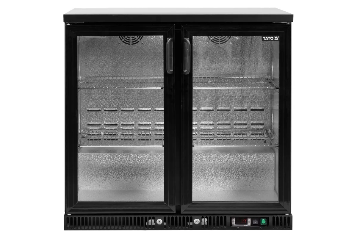 Witryna chłodnicza do butelek 2-drzwiowa Yato YG-05355