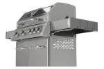 Grill gazowy 4+1 stal nierdzewna 14,2kw, z szybą Yato YG-20003