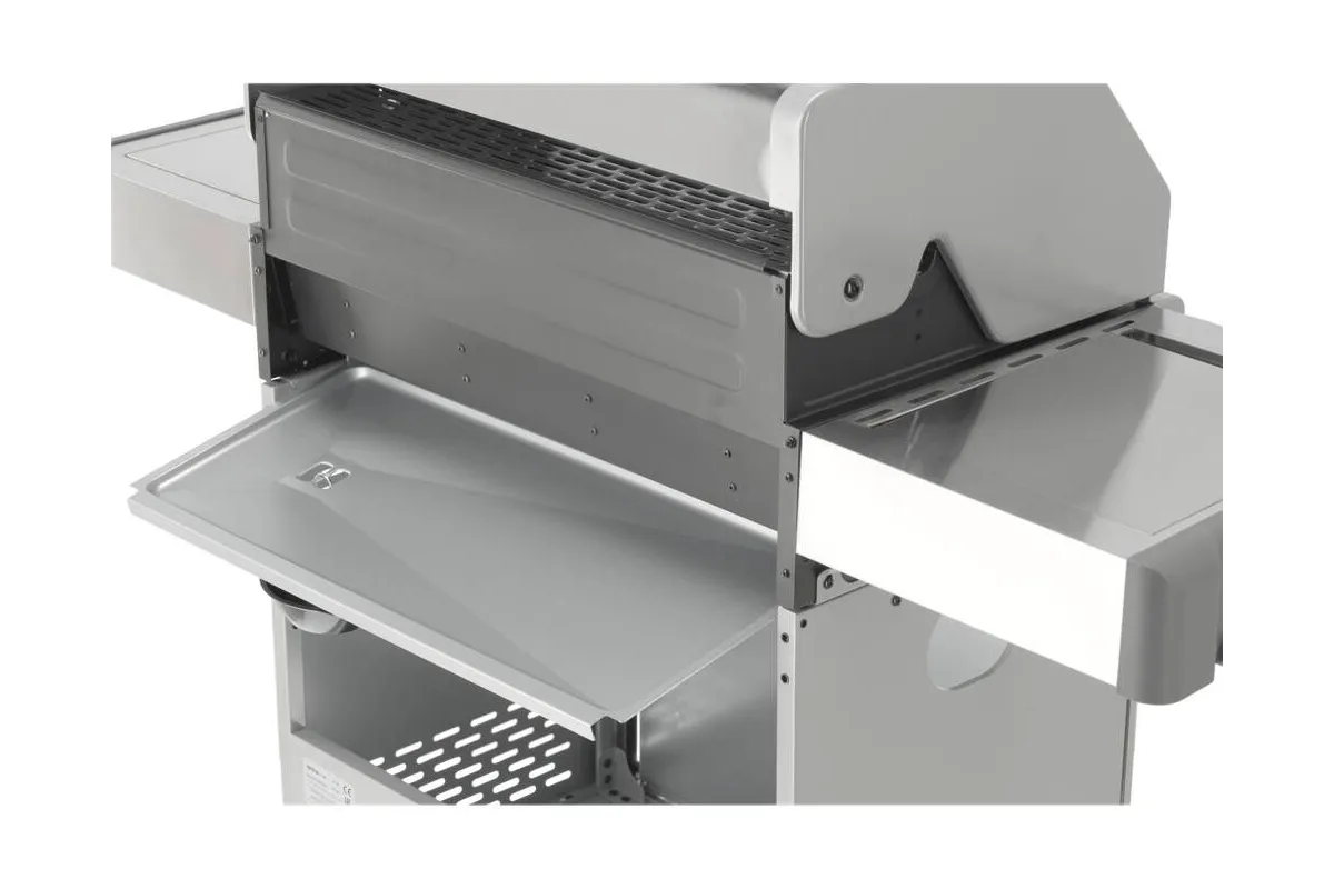 Grill gazowy 4+1 stal nierdzewna 14,2kw, z szybą Yato YG-20003