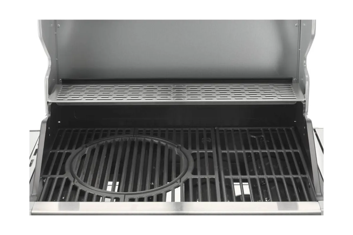 Grill gazowy 4+1 stal nierdzewna 14,2kw, z szybą Yato YG-20003