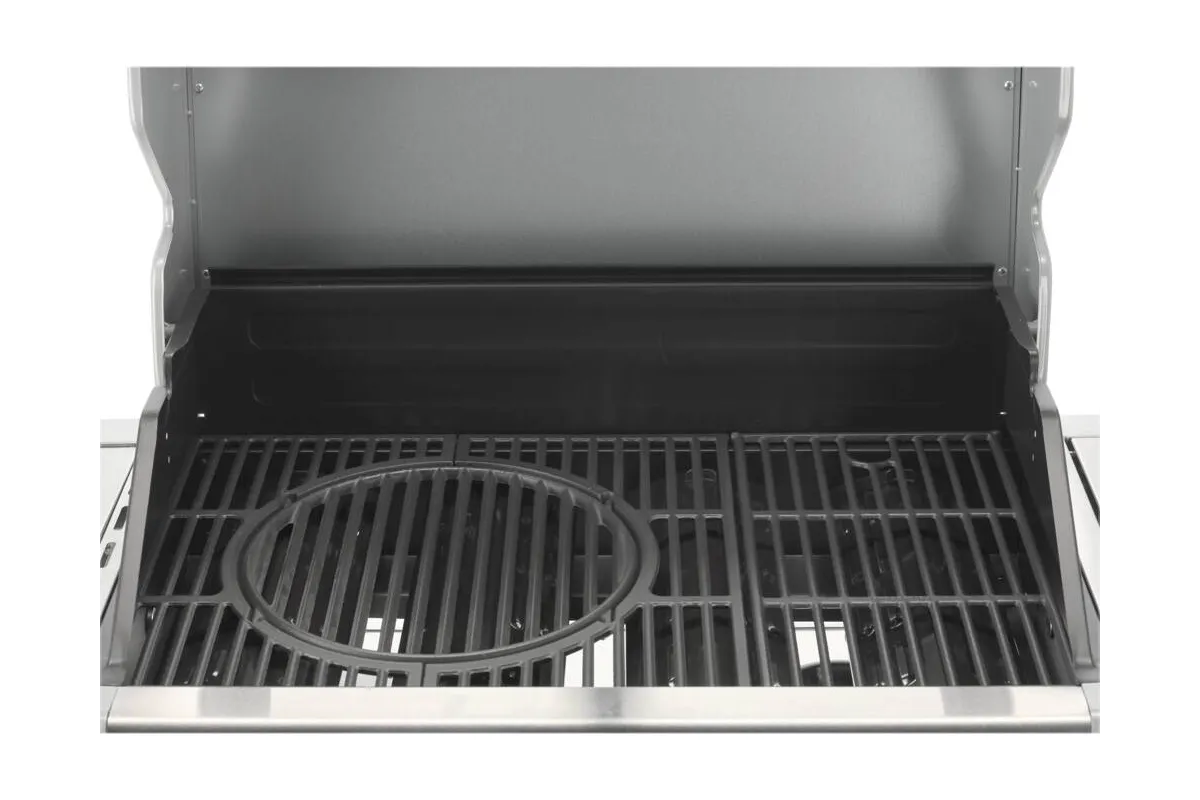 Grill gazowy 4+1 stal nierdzewna 14,2kw, z szybą Yato YG-20003