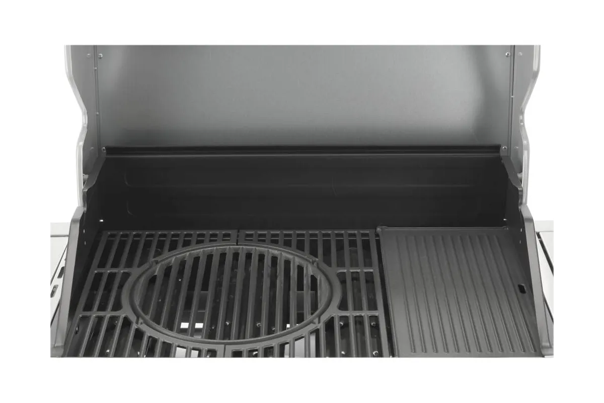 Grill gazowy 4+1 stal nierdzewna 14,2kw, z szybą Yato YG-20003