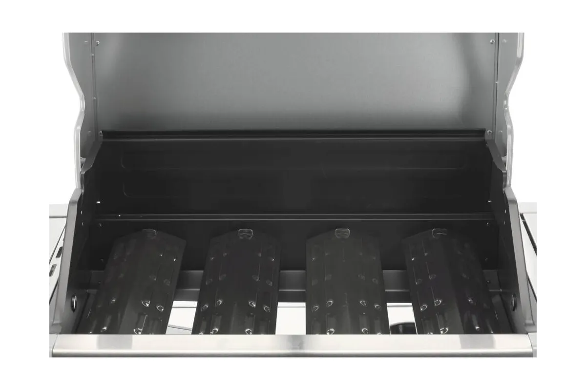 Grill gazowy 4+1 stal nierdzewna 14,2kw, z szybą Yato YG-20003