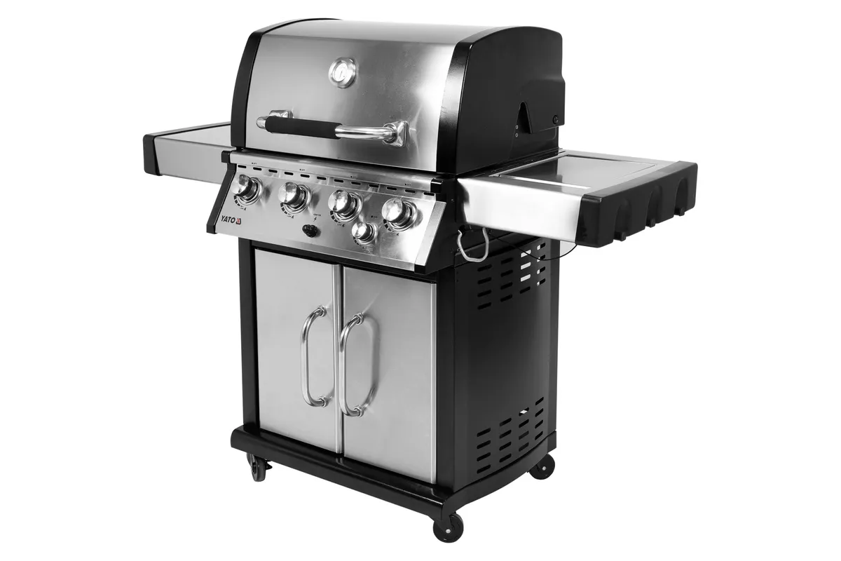 Grill gazowy 4+1 stal nierdzewna 17,5kw Yato YG-20013