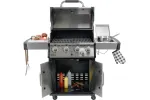 Grill gazowy 4+1 stal nierdzewna 17,5kw Yato YG-20013