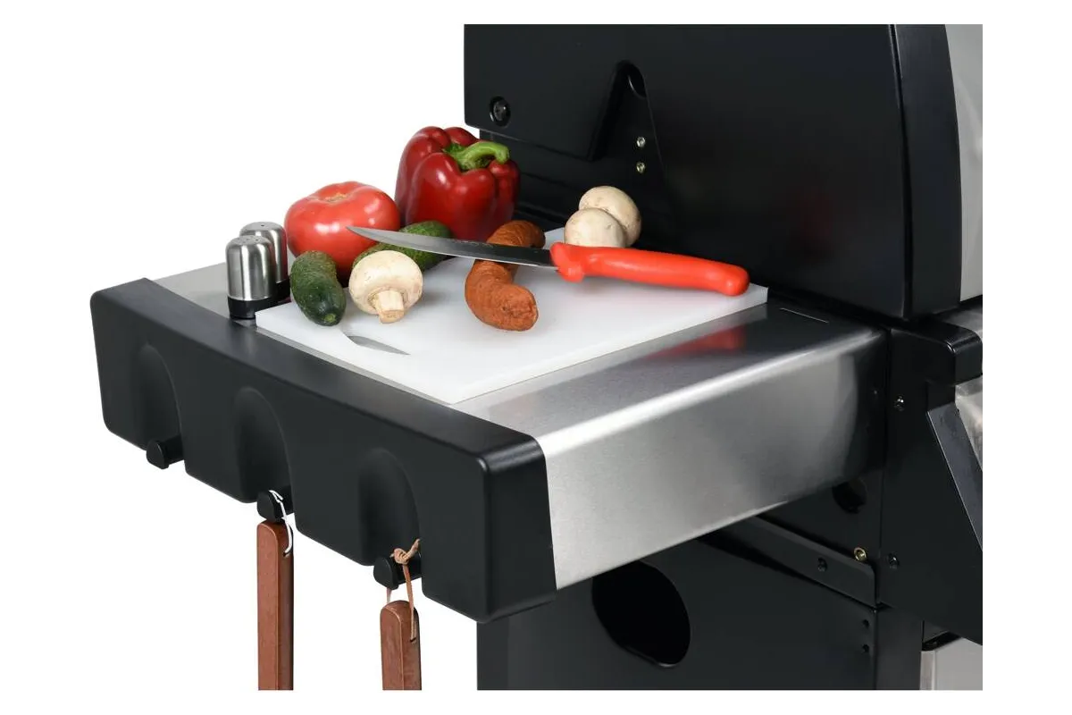 Grill gazowy 4+1 stal nierdzewna 17,5kw Yato YG-20013