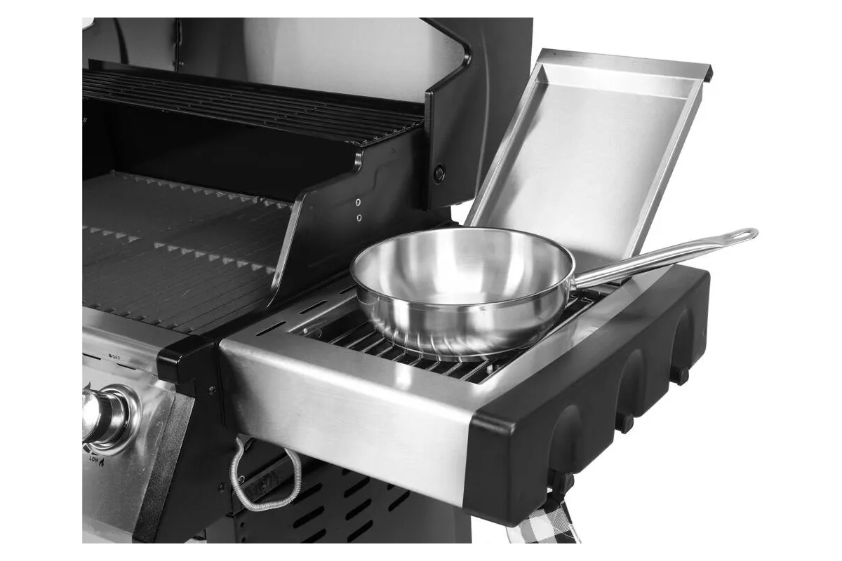 Grill gazowy 4+1 stal nierdzewna 17,5kw Yato YG-20013