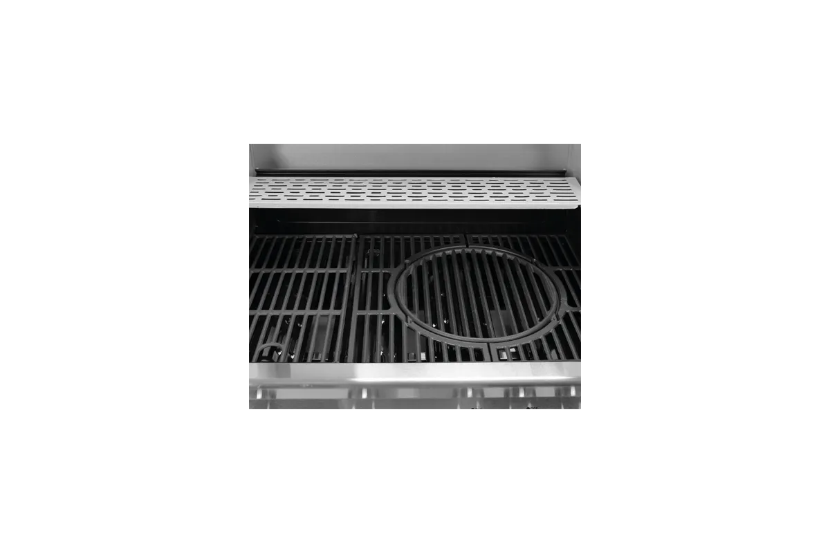 Grill gazowy 6+1 stal nierdzewna 20,5kw, z szybą Yato YG-20016