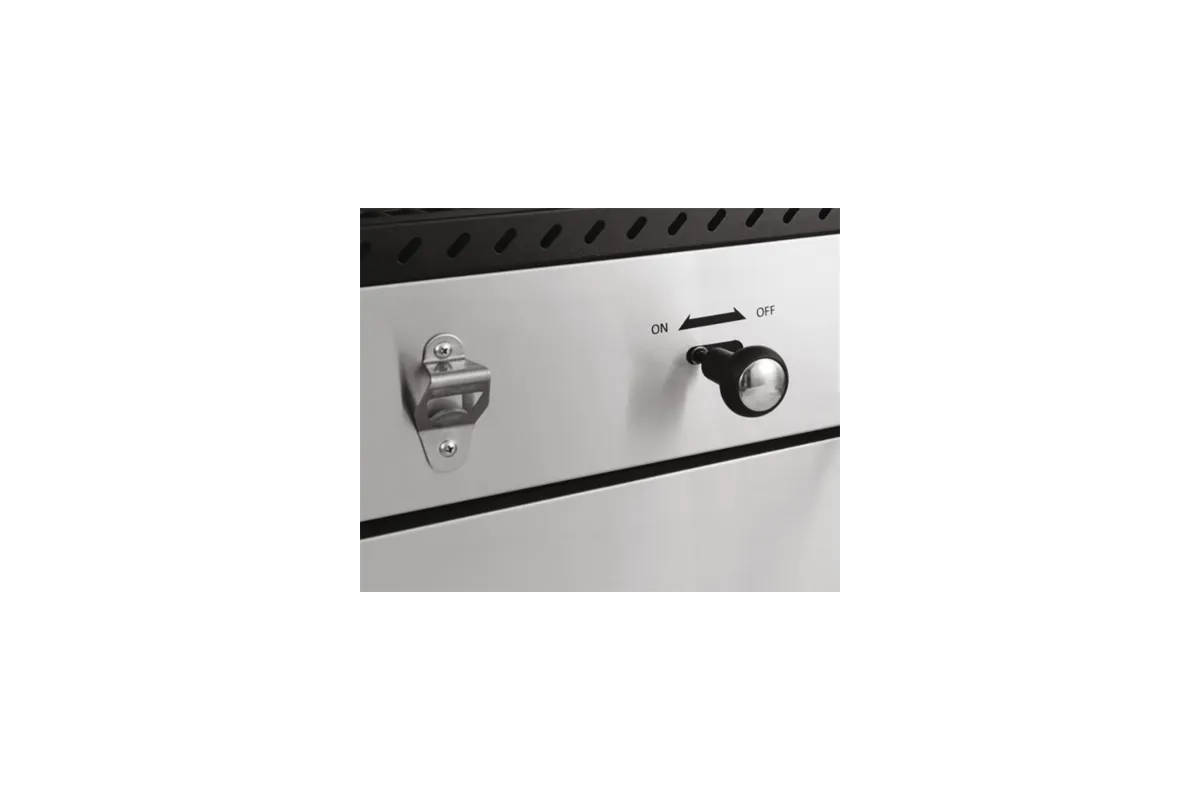 Grill 2w1, gazowy + węglowy, stal nierdzewna, 8,2kw Yato YG-20030