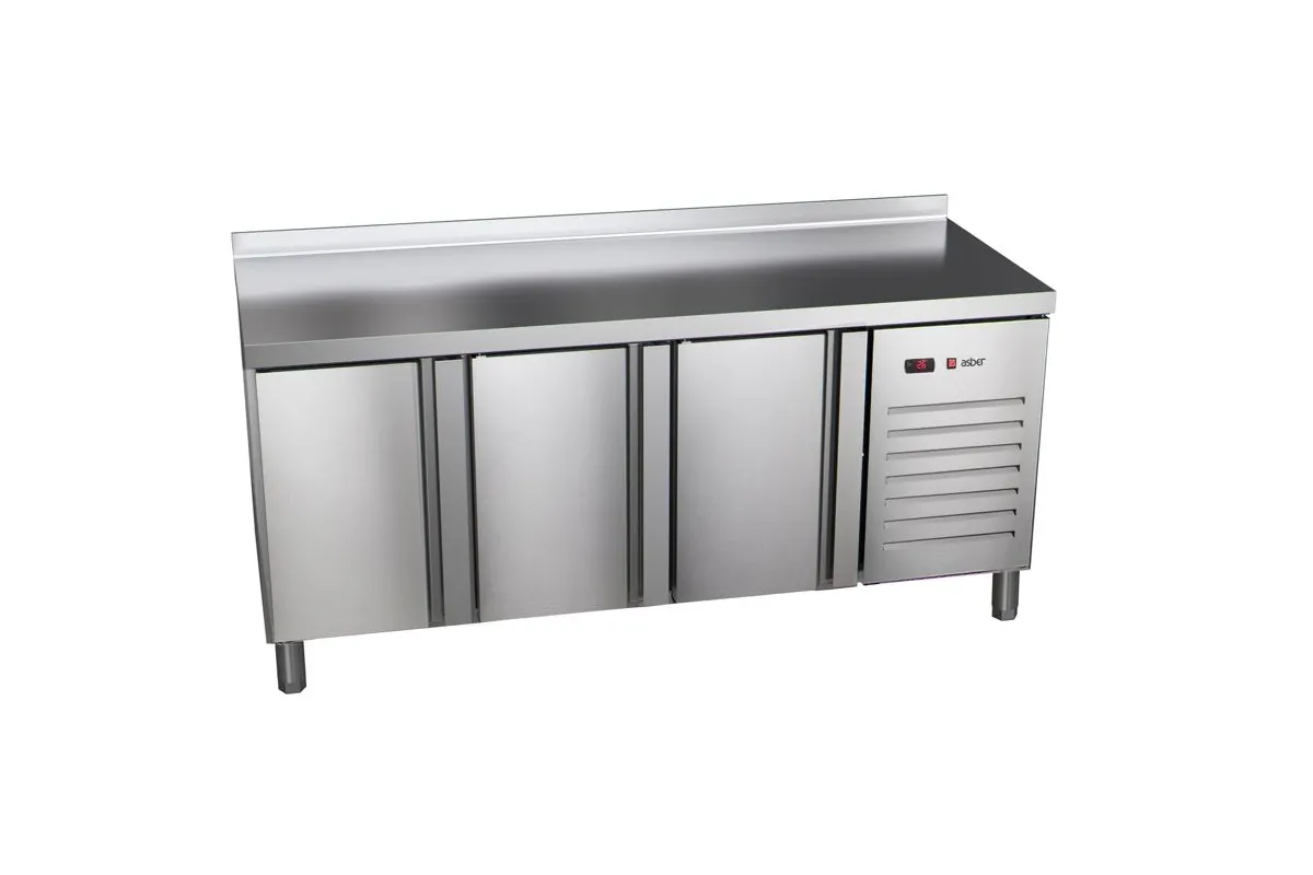 STÓŁ CHŁODNICZY 3-DRZWIOWY 700MM GN 1/1 ESSENZIAL LINE ASBER ETP-7-180-30 HC SB40
