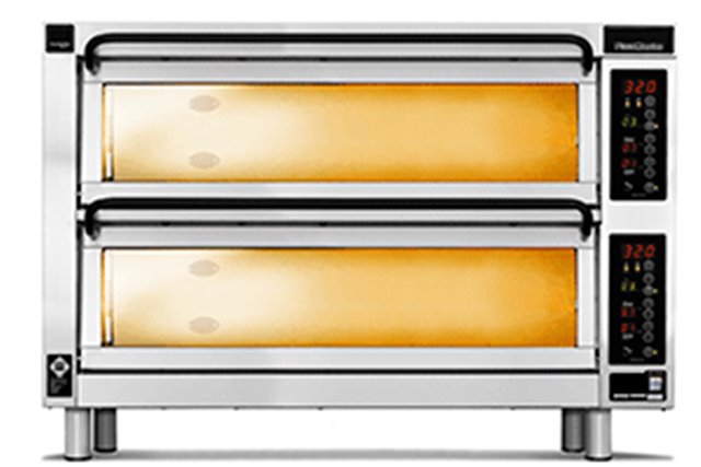 Piec do pizzy 2-komorowy sterowany elektronicznie POWERED BY RM