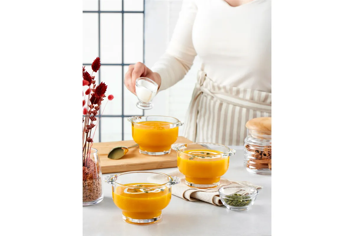 Bulionówka, flaczarka szklana, V 0.410 l Pasabahce 400410