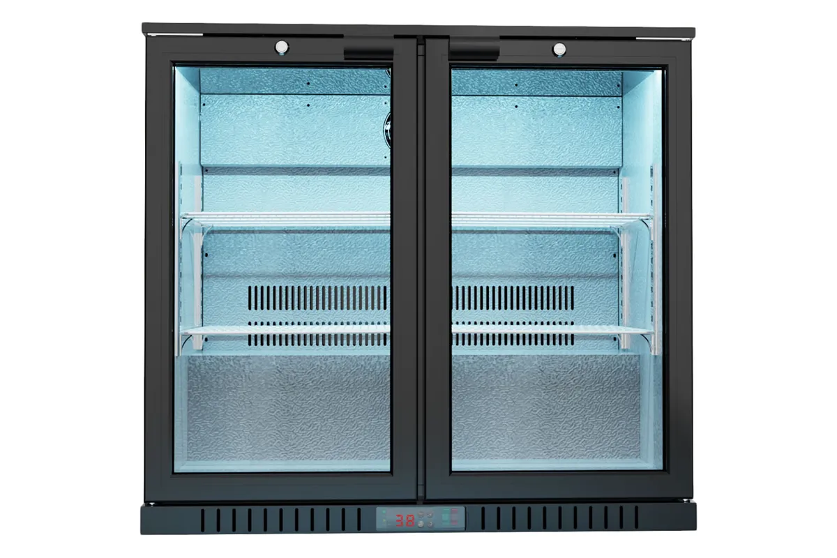 Barowa witryna chłodnicza, 2-drzwiowa, V 198 l Stalgast 882213