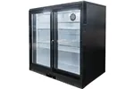 Barowa witryna chłodnicza, 2-drzwiowa, drzwi suwane, V 198 l Stalgast 882214
