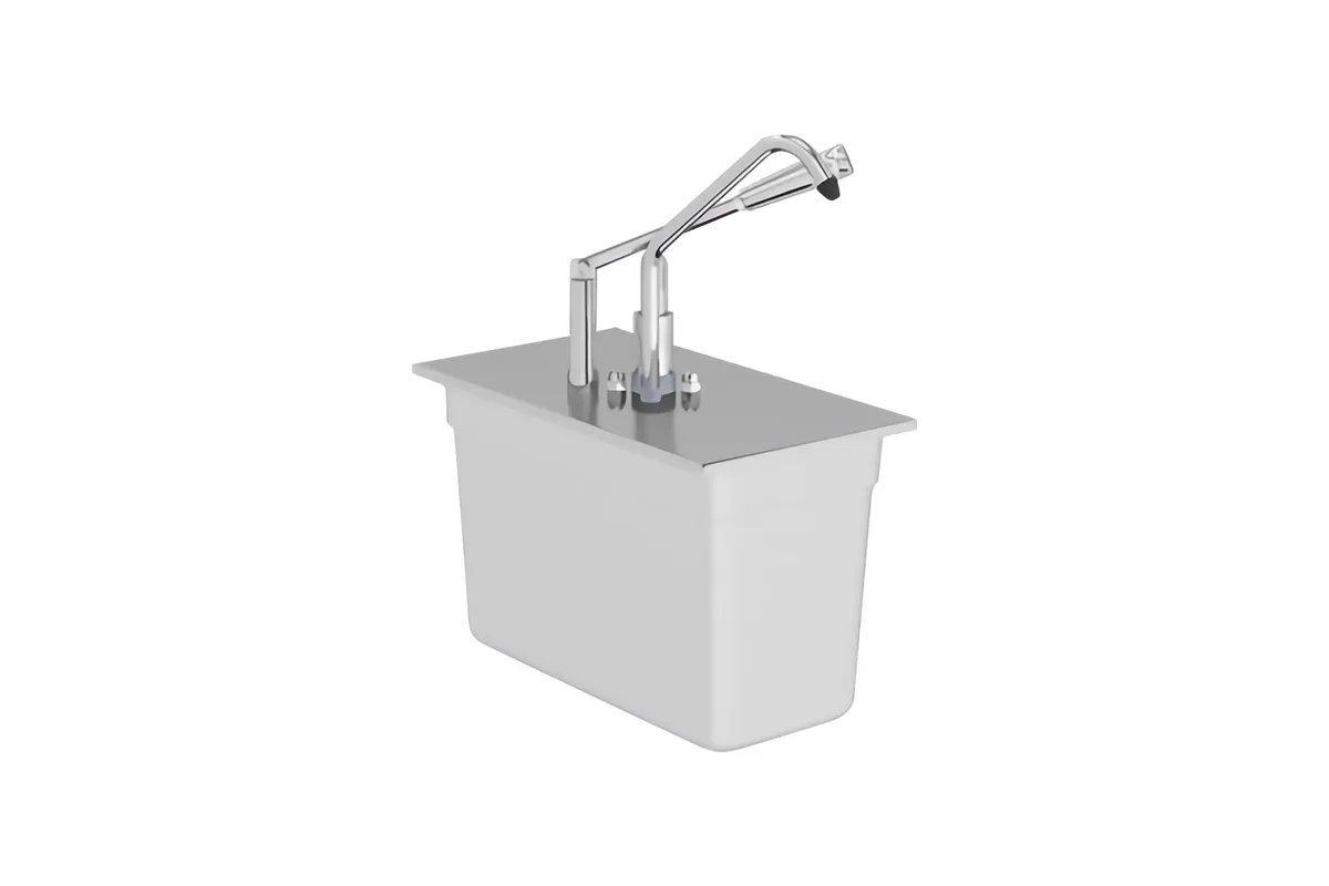 Pokrywa z dyspenserem, GN 1/4 Stalgast 065804