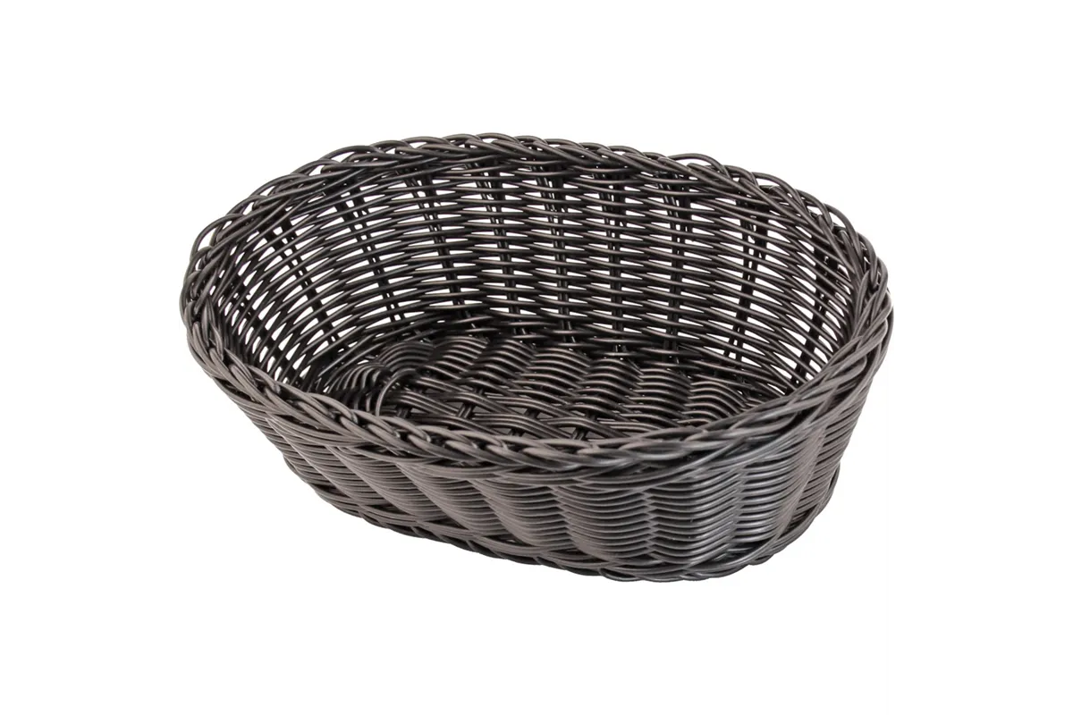 Koszyk uniwersalny z polipropylenu, czarny, 255x180 mm Stalgast 361252