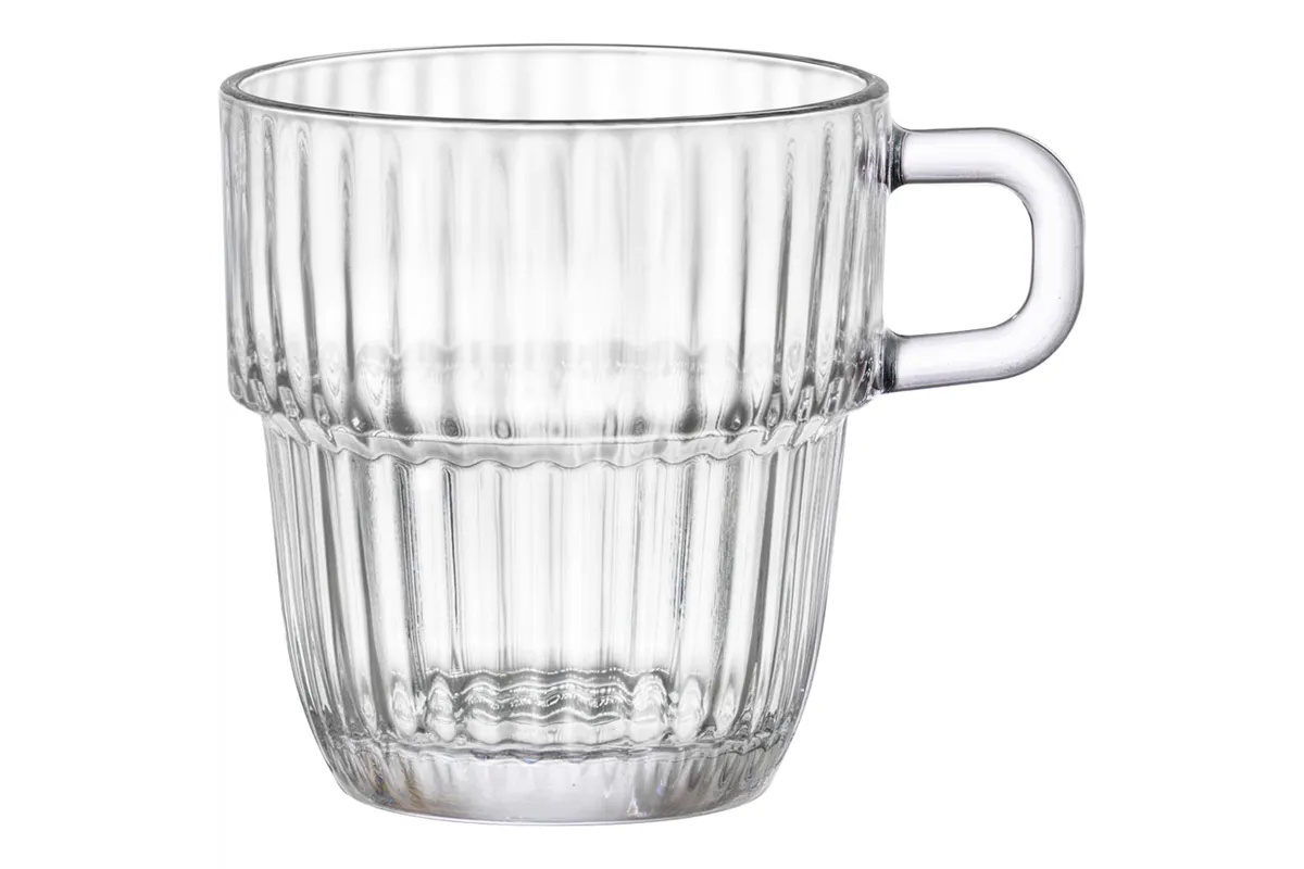 Filiżanka szklana do kawy, herbaty, Barschine, V 0.250 l Bormioli Rocco 400245