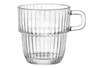 Filiżanka szklana do kawy, herbaty, Barschine, V 0.250 l Bormioli Rocco 400245
