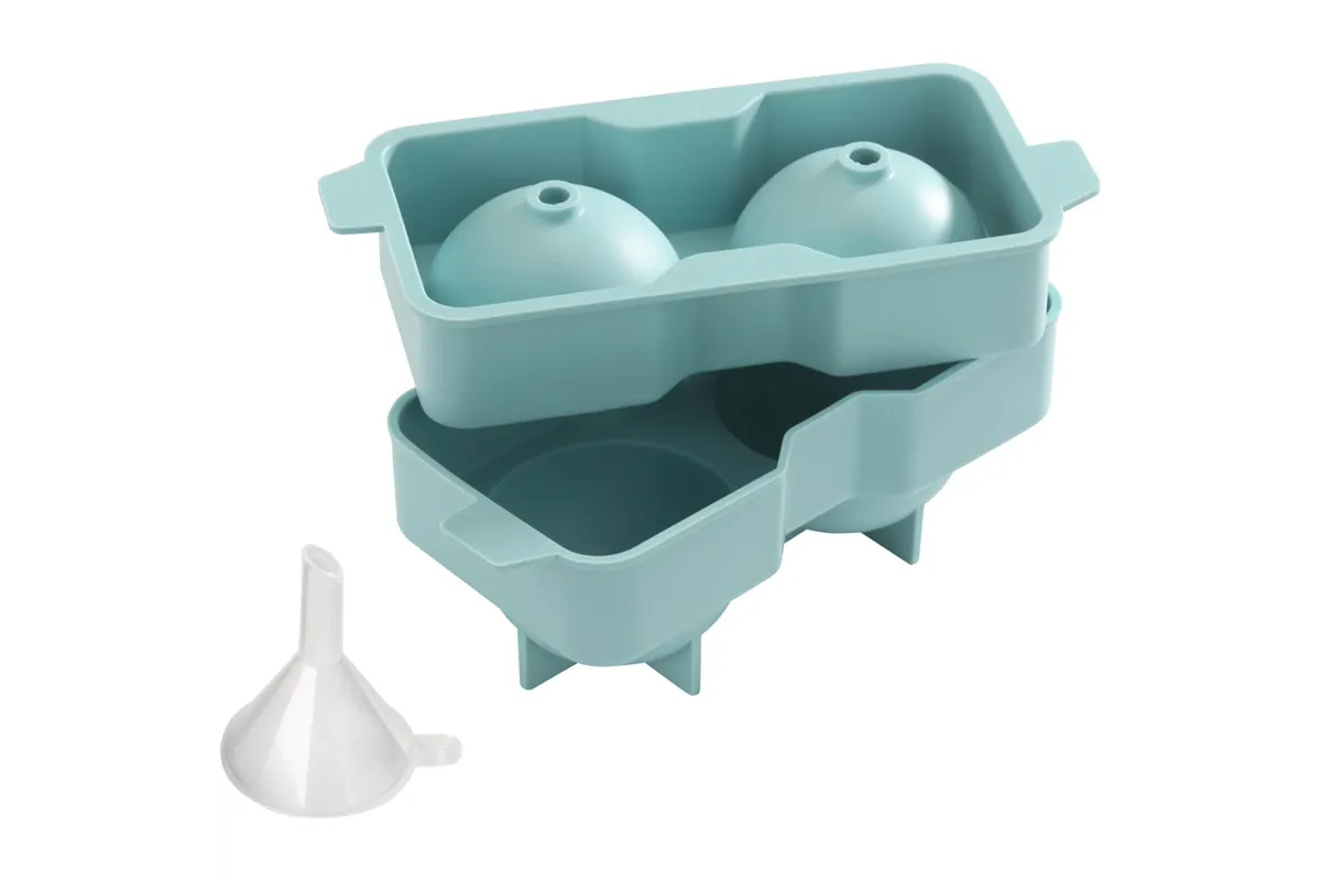 Forma do mrożenia lodu, 2 kule, Ø58 mm Stalgast 471003