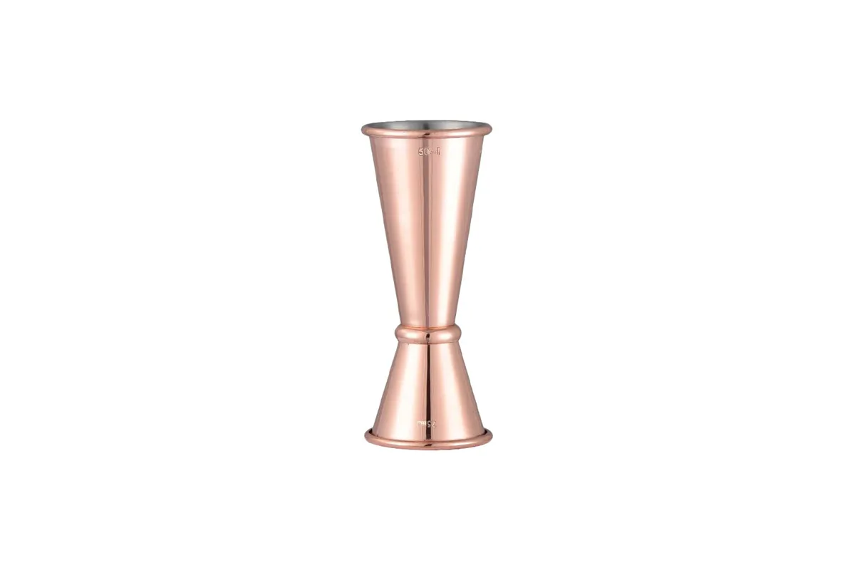 Miarka barmańska, dwustronna, jigger, miedziana, V 0.025-0.05 l Stalgast 474306