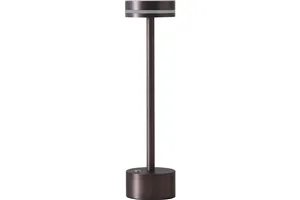 Lampka stołowa LED, brązowa, bezprzewodowa, H 320 mm Stalgast 694321