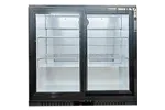 Barowa witryna chłodnicza, 2-drzwiowa, drzwi suwane, V 198 l Stalgast 882214