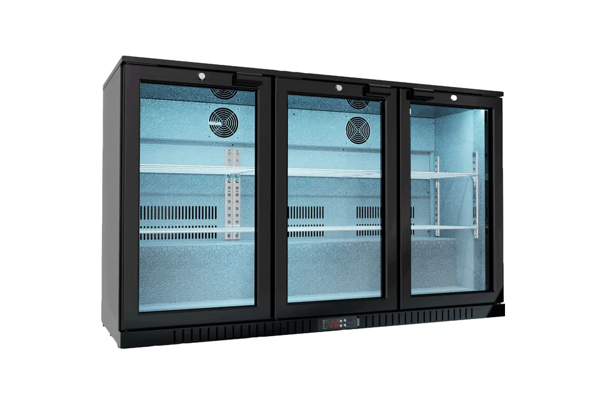 Barowa witryna chłodnicza, 3-drzwiowa, V 308 l Stalgast 882323