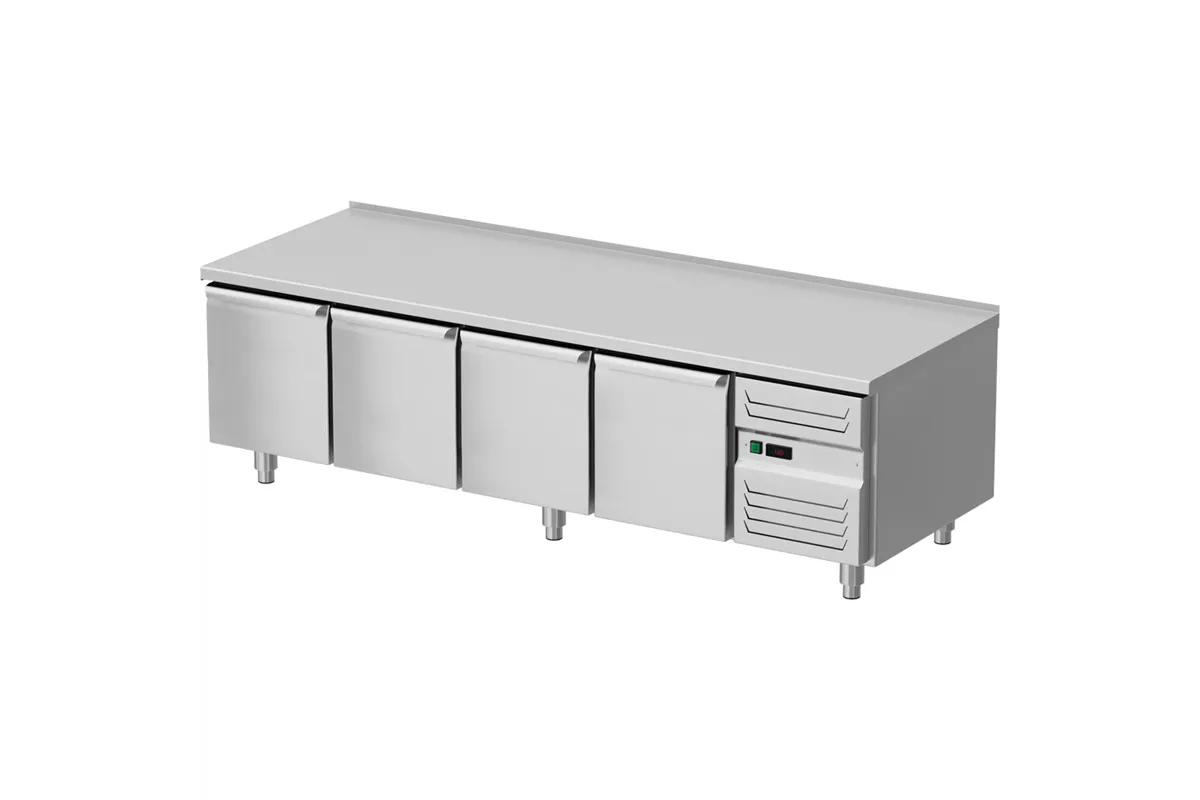 Podstawa chłodnicza, 2000x700x600 mm, 4 drzwiowa, GN 1/1 Stalgast 887046