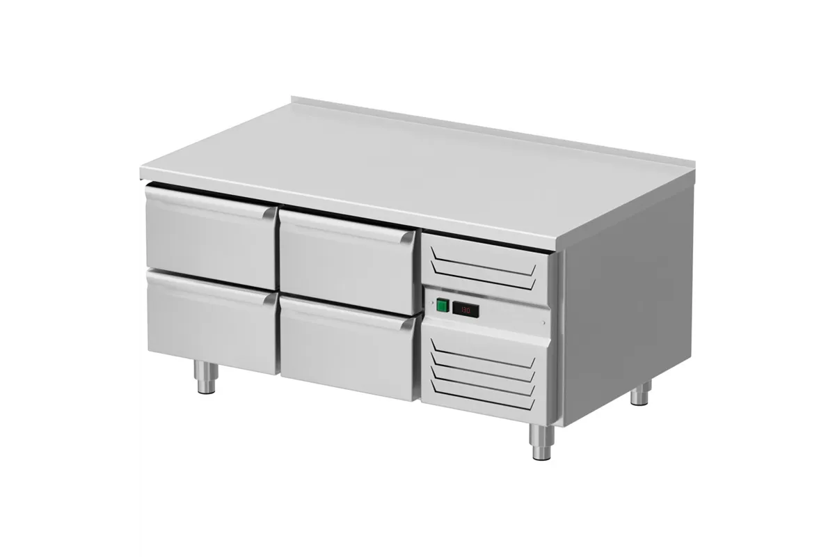 Podstawa chłodnicza, 1200x700x600 mm, 4 szuflady GN 1/1 Stalgast 887126