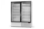 Szafa chłodnicza przeszklona, przeszklone drzwi, podwójna, 3 klasa klimatyczna, RAPA SCH-S-1600-AD-3KL