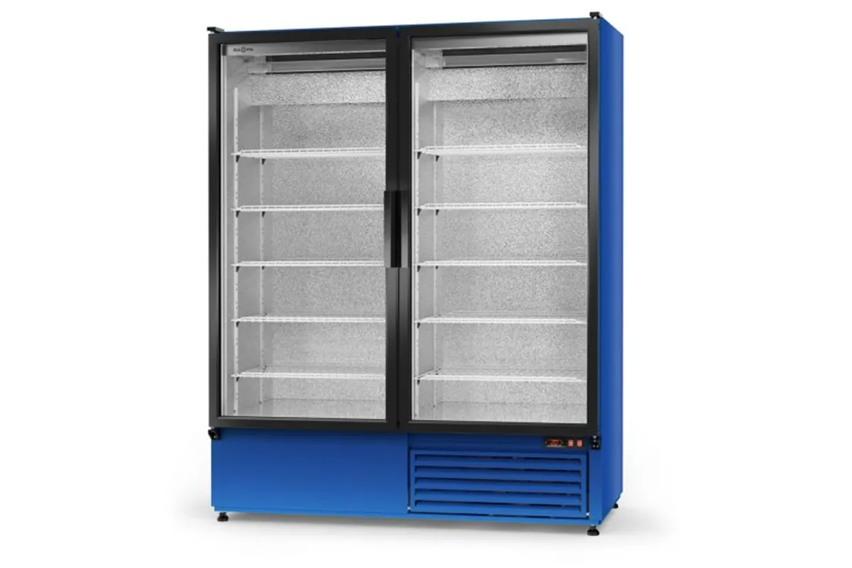 Szafa chłodnicza przeszklone drzwi, podwójna, 3 klasa klimatyczna, RAPA SCH-S-1200-AD-3KL