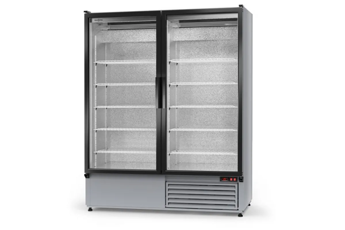 Szafa chłodnicza przeszklone drzwi, podwójna, 3 klasa klimatyczna, RAPA SCH-S-1200-AD-3KL