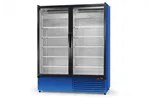 Szafa chłodnicza przeszklona, przeszklone drzwi, podwójna, typ 4 klasa klimatyczna, RAPA SCH-S-1600-AD-4KL