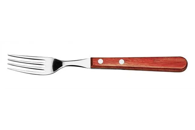 Zestaw sztućców do steków "JUMBO", 4szt., blister, linia Churrasco, czerwony Tramontina 29899162