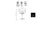 Kieliszek/czarka szampana Classic Cocktails Optic, 260ml RONA 6515P2800